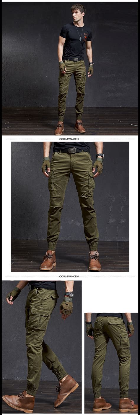 Tenue Professionnelle Pantalon Cargo Homme Slim Motif Camouflage