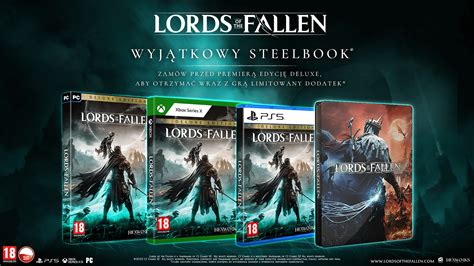 Lords Of The Fallen Edycja Deluxe Pl Pc Steelbook Gamefinitypl