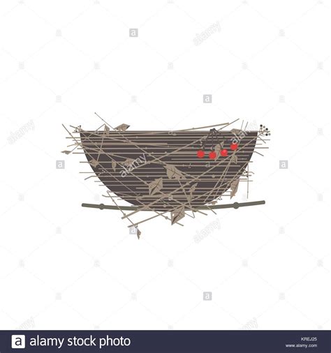 Empty Nest Drawing Cut Out Stock Images Pictures Alamy