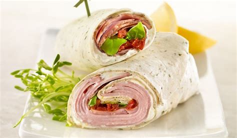 Wrap Jambon Et Fromage La Cr Me Olymel Inspirez Vous