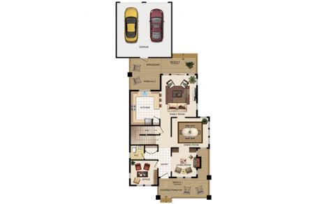 Pender Floor Plan Main Level Jaywest Country Homes