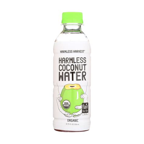 Harmless Harvest Pure Refreshing Organic Coconut Water 8 75 Fl Oz