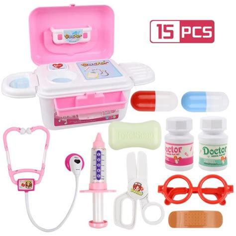 Docteur Enfant Jouet Pi Ces Kit Du Docteur M Dicale Jouet Avec