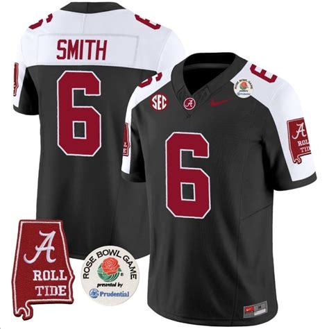 [Hot] Get New DeVonta Smith Jersey #6 Alabama Crimson Black