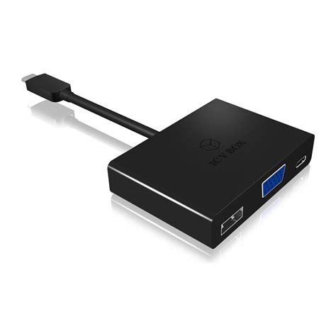 Icy Box Ib Dk4032 Cpd Usb Type C Usb 30 Vga Parade Ps176 Via