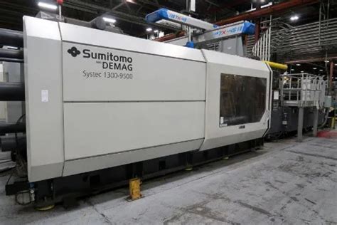 Used 2013 SUMITOMO DEMAG Systec 1300 1500 9500 Injection Molders 901