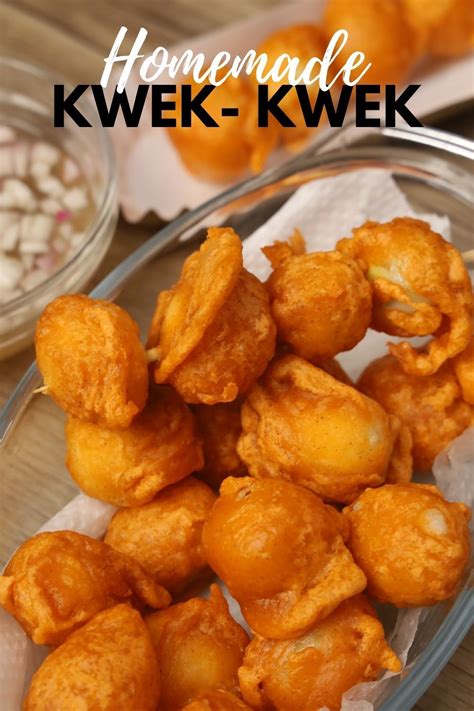 How To Make Kwek Kwek Recipe For Merienda Kwek Kwek Is A Popular