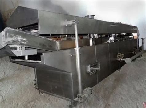 Automatic Continuous Fryer Continuous Snacks Fryer Machine Wholesale