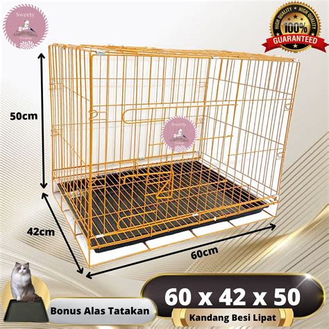 Jual Kandang Besi Lipat Uk X X Untuk Kucing Anjing Kelinci Burung