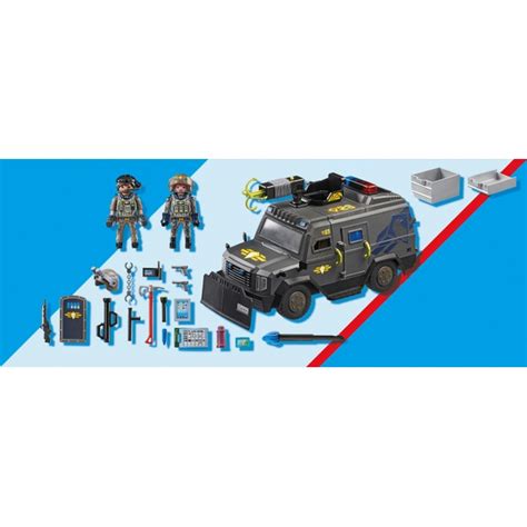 PLAYMOBIL City Action 71144 SWAT Geländefahrzeug Smyths Toys Deutschland