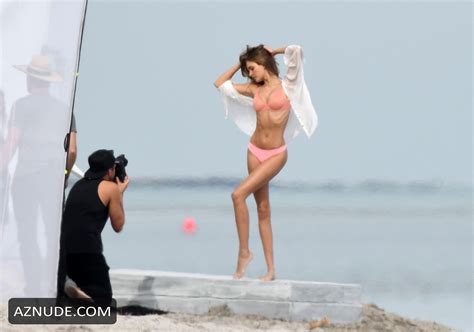 Josephine Skriver Sexy In Racy Lingerie During A New Photoshoot In Miami Aznude