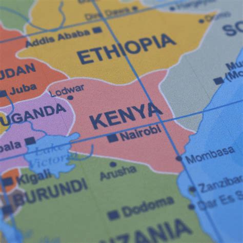 Map Of East Africa Countries Eastern Africa | Countries, Maps,
