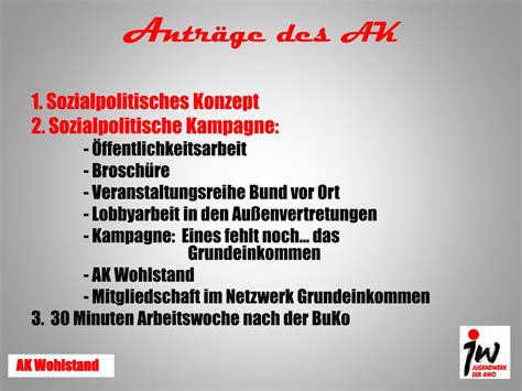 Ppt Sozialpolitisches Konzept Des Jw Der Awo Powerpoint Presentation