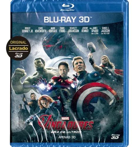 Blu Ray D Vingadores Era De Ultron Original Novo Lacrado Mercadolivre