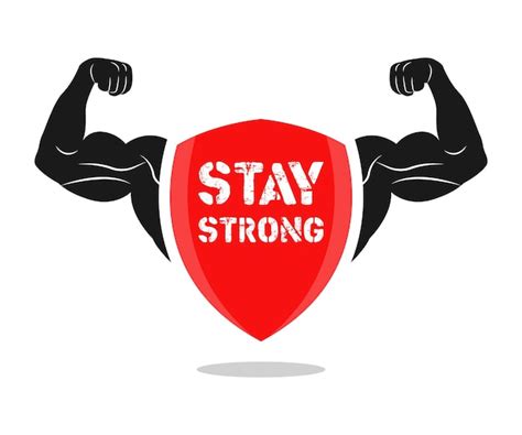 Premium Vector Gym Fitness Sport Banner Stay Strong Lettering