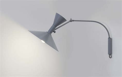 Nemo Mini Lampe De Marseille Wall Light With Plug Grey Made In