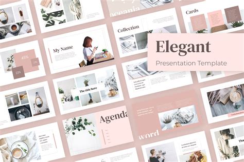 Elegant - PowerPoint Template, a Presentation Template by chio.design - Khalay Chio