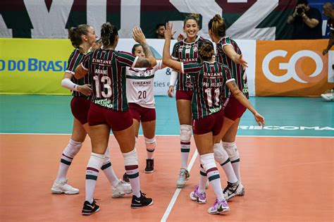 Fluminense entra em quadra nesta sexta pela Superliga Feminina de vôlei