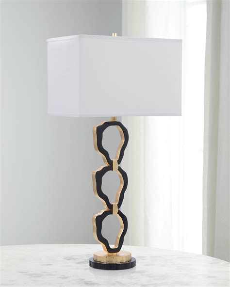 John Richard Collection Geometric Acrylic Table Lamp Neiman Marcus