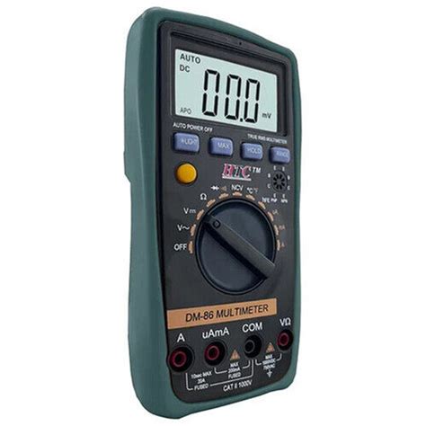 Black Industrial Handheld Digital Multimeter Dm 86 At Best Price In