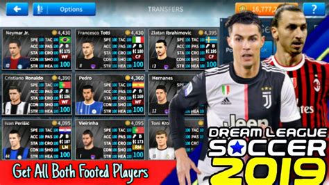 How To Get All Both Footed Players In Dream League Soccer 2019 YouTube