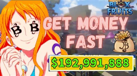 Fastest Way To Get Money In Blox Fruits Youtube