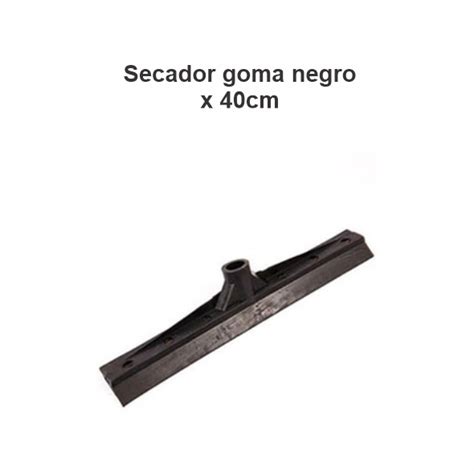 Secador De Goma Romyl Negro 40cm Quimica La Hormiga San Juan