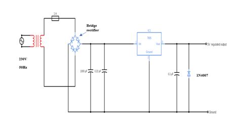 Lm7805 Circuit Voltage Regulator Ic Overview