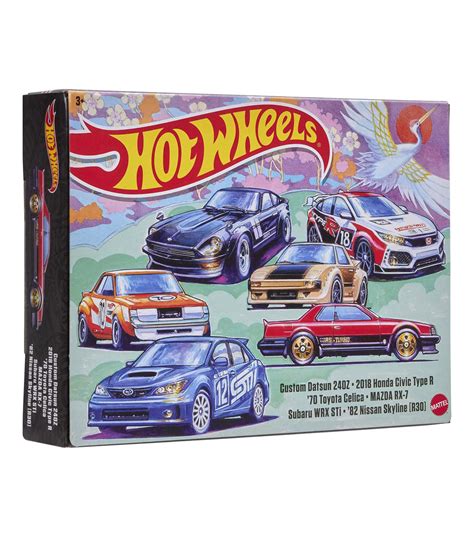 Hot Wheels Paquete De Autos Japoneses Europeos El Palacio De Hierro