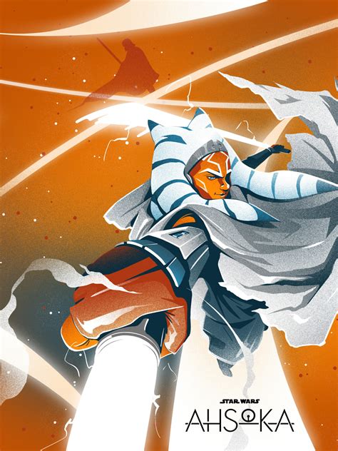 “Ahsoka” by Eric Chow - Nerds Love Art