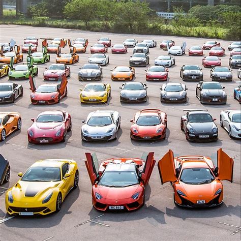 Huge Gathering Of Supercars And Hypercars In Hong Kong The Car