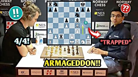 Magnus Carlsen CRUSHES Anish Giri In Just 29 Moves ARMAGEDDON