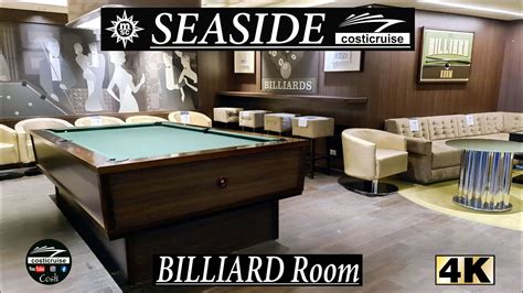 COSTICRUISE MSC SEASIDE Billiard Room By Costi YouTube