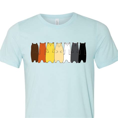 Gay Bear Shirt Bear Pride Shirt Bear Community Shirt Gay Etsy