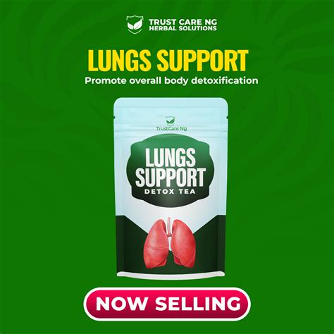 Lungs Support Detox Tea - Trust Care Herbal