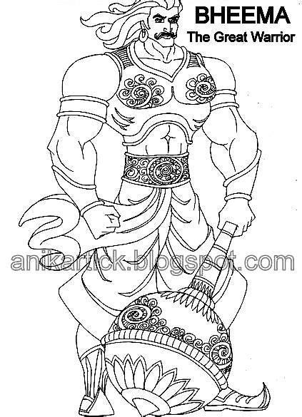 Learn Art Lead Smart Anikartick Mahabharata Bheema The Warrior