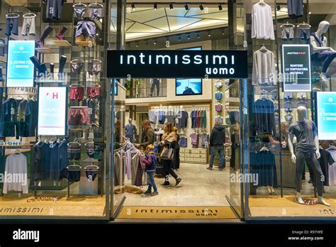 Milan Italy Circa November 2017 Entrance At Intimissimi Store In