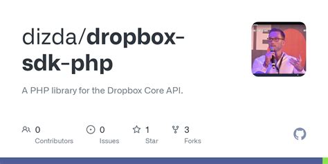 Github Dizda Dropbox Sdk Php A Php Library For The Dropbox Core Api