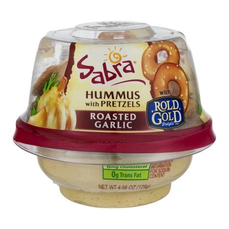 Sabra Hummus With Pretzels Roasted Garlic 456 Oz From Publix Instacart