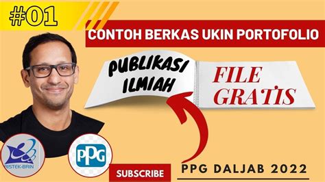 Contoh Publikasi Ilmiah Ukin Portofolio Ppg Dalam Jabatan Tahun