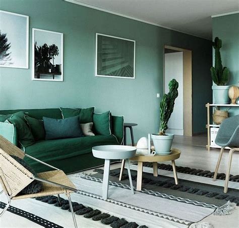 Sala Em Decor Verde Menta Living Room Green Green Rooms Green