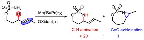 Mechanism And Chemoselectivity Of Mn Catalyzed Intramolecular Nitrene