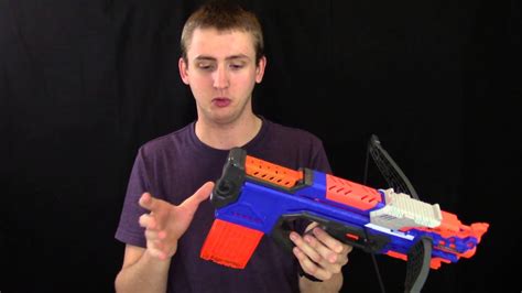 REVIEW Nerf Elite Crossbolt Unboxing Review Firing Test YouTube