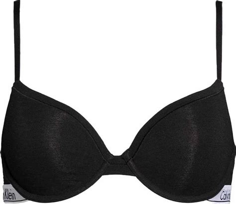 Calvin Klein Modern Cotton T Shirt Bra Black Pris