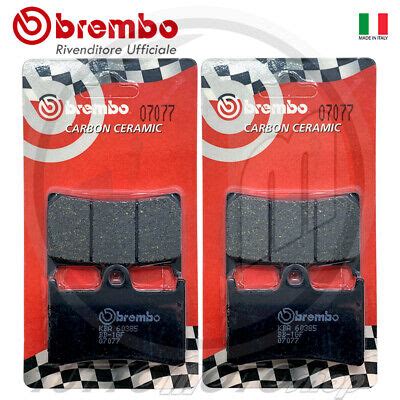 KIT PASTIGLIE FRENO ANT BREMBO CARBON YAMAHA TMAX 500 2008 2009 2010