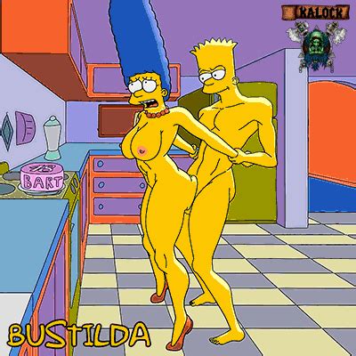 Bart And Marge Simpson Bustilda ChoChoX