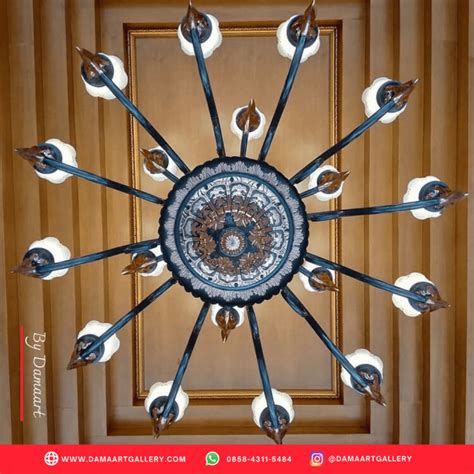 Lampu Robyong Tembaga Dama Art Gallery Kerajinan Tembaga Kuningan