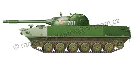 Obojživelný Tank Typ 63 Zts 63 Čína Chn