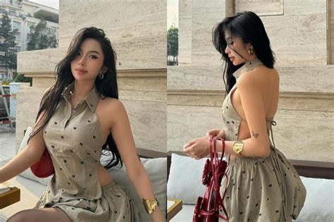 Lên đồ đi trà chiều hot girl lắc hông khoe lưng trần gợi cảm Báo Tri thức Cuộc sống