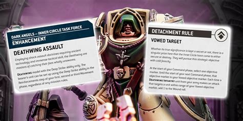 Warhammer 40k Dark Angels Deathwing Rules Previews Bell Of Lost Souls